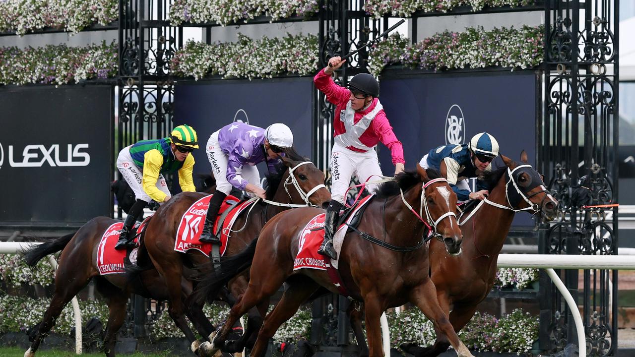 Cosmic Crusader storms home to win $6 million Cox Plate
