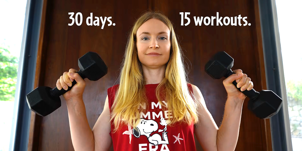 At 40, I tried building muscle in 30 days with just 5 exercises – here ...