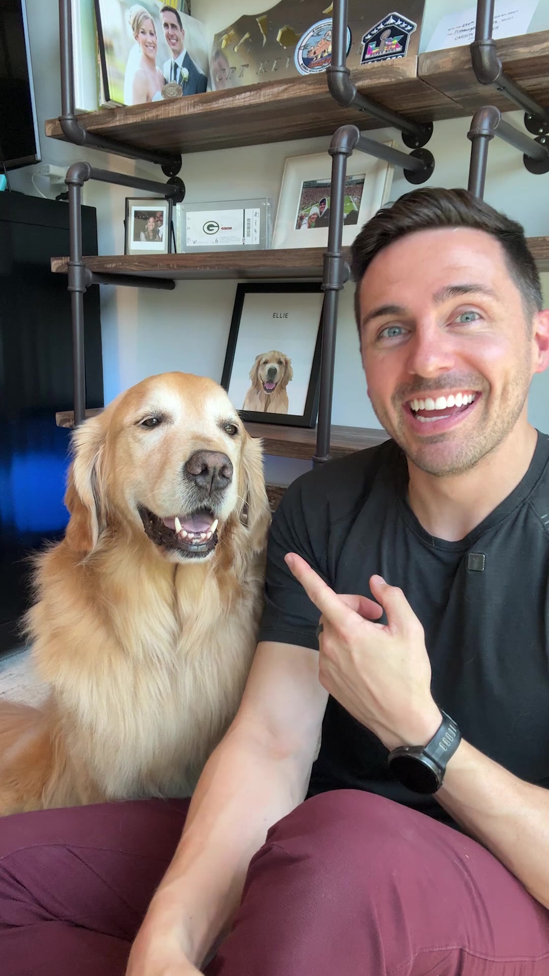 A golden retriever brought peace to a brave boy in his final days