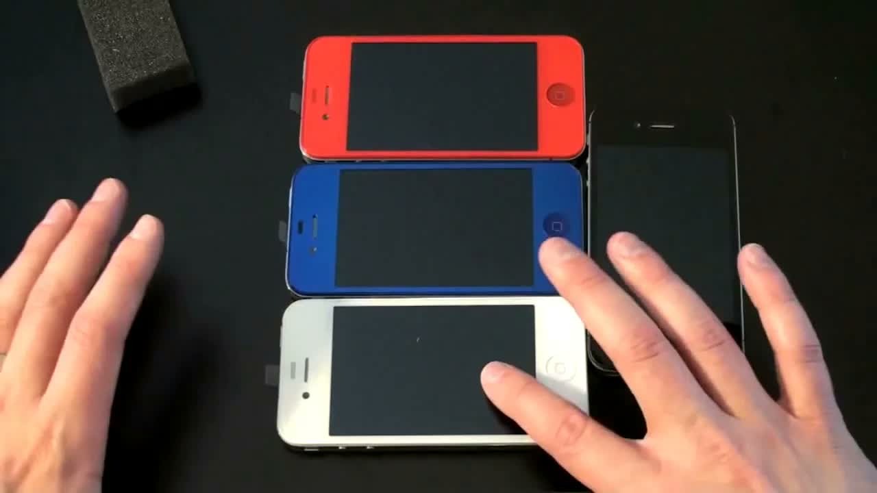 Jon Rettinger unboxes aftermarket iPhone 4 color conversions
