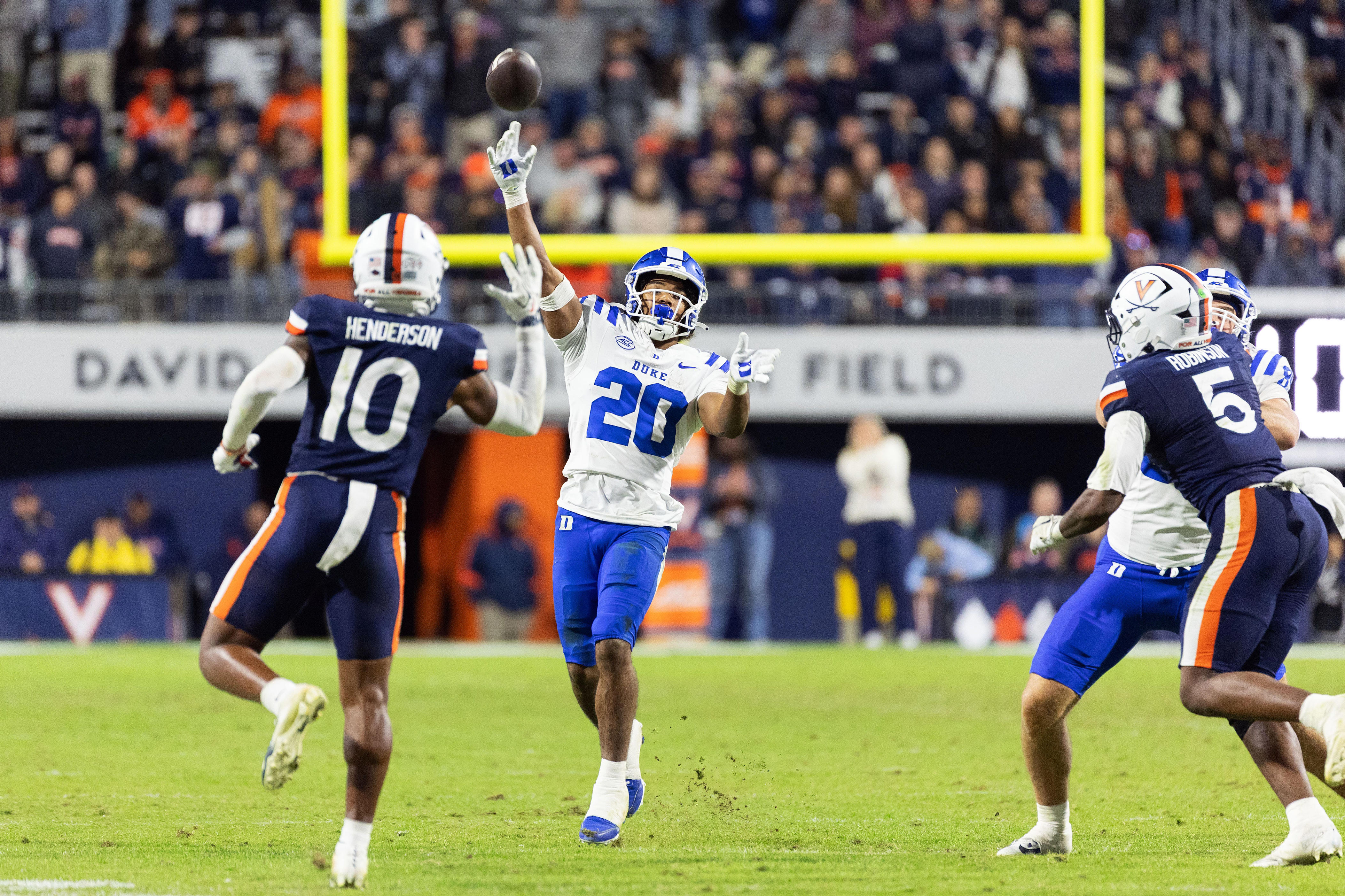 Duke rallies past Virginia in ACC thriller with late trick-play touchdown