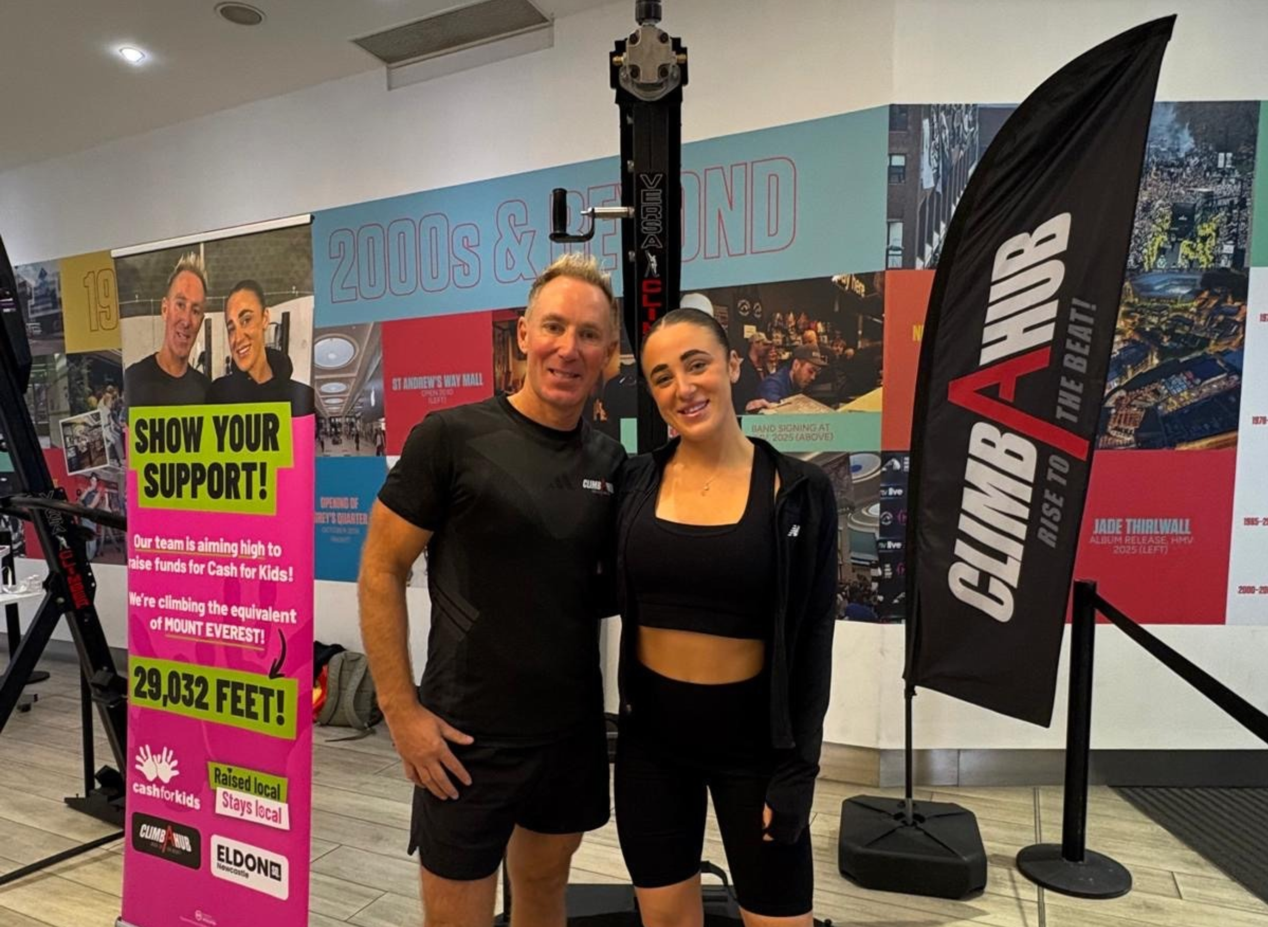 Tough challenge - South Shields dad and daughter scale more than 29,000 ...