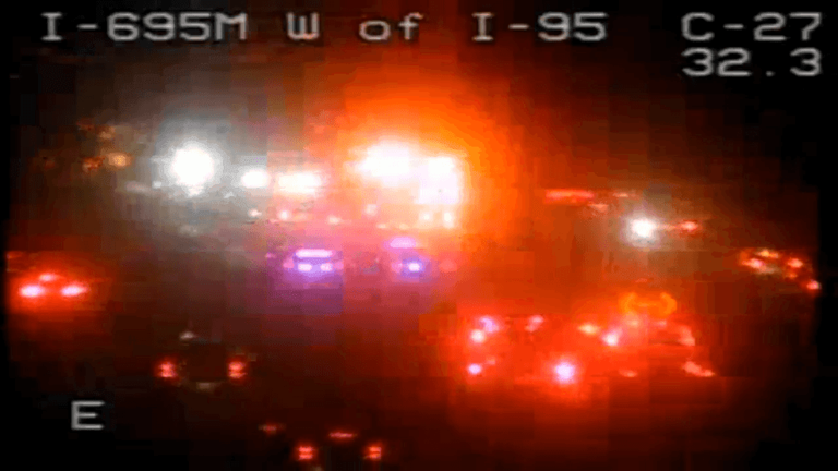 Motorcyclist killed in crash on I-695 inner loop in Golden Ring