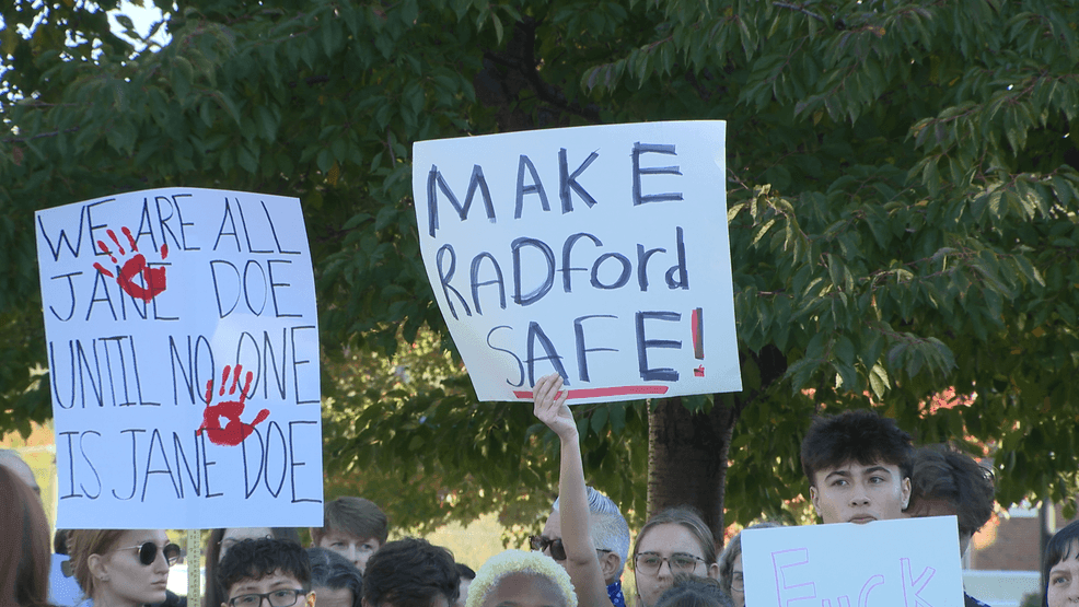 Radford University students rally for change after alleged sexual assaults