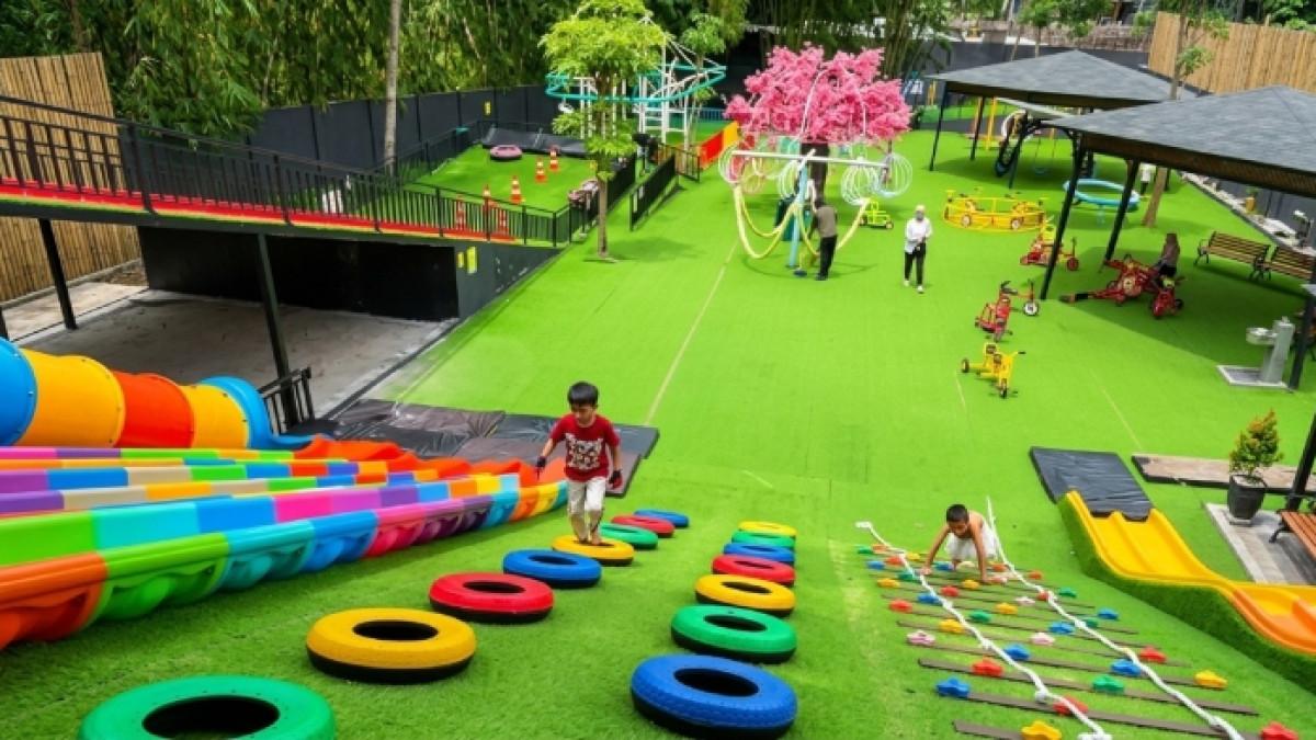 Liburan bareng anak di Sleman, The Nice Playland tawarkan beragam wahana