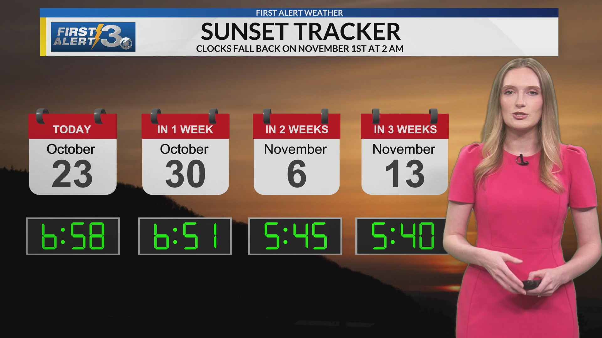 Columbus, GA Friday PM weather update (10/23/26) - Kaylee Barbee