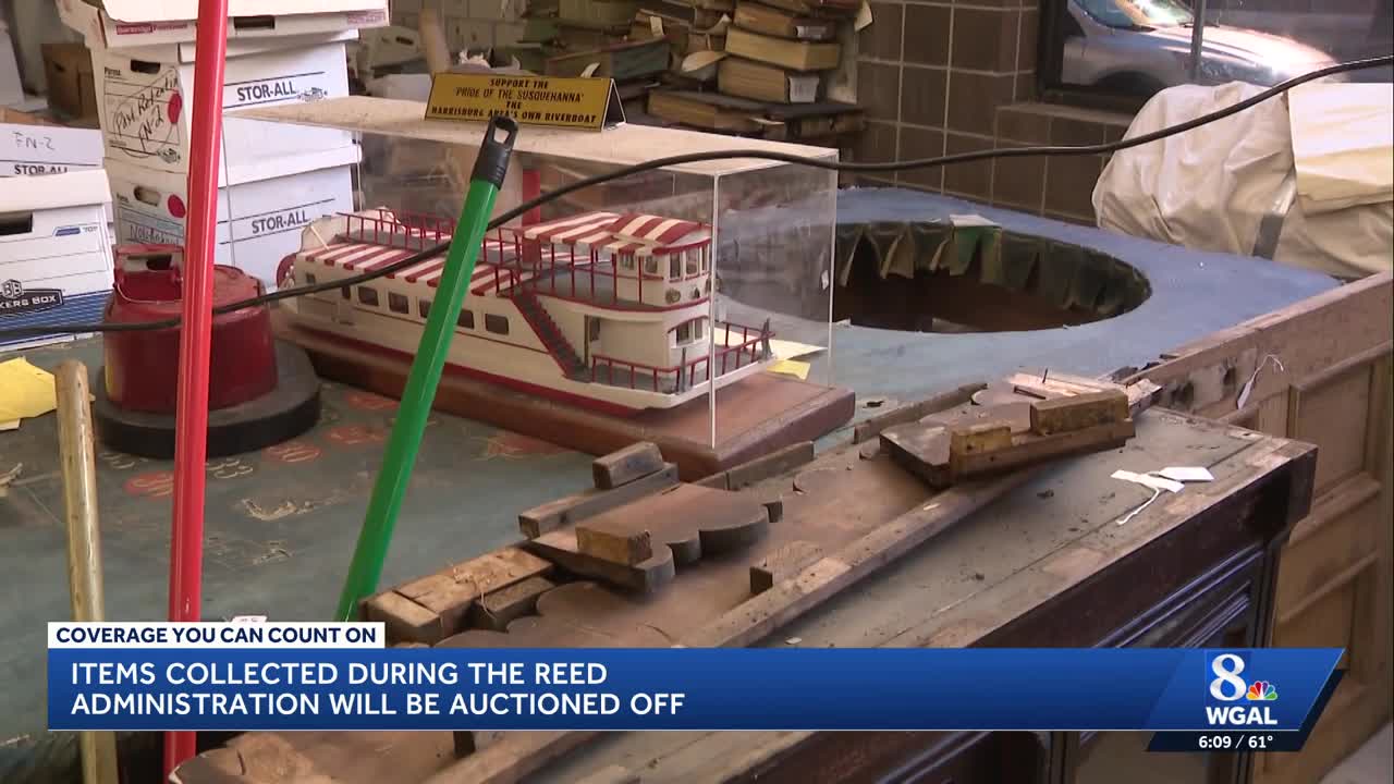 Harrisburg plans auction of remaining artifacts acquired during Reed ...
