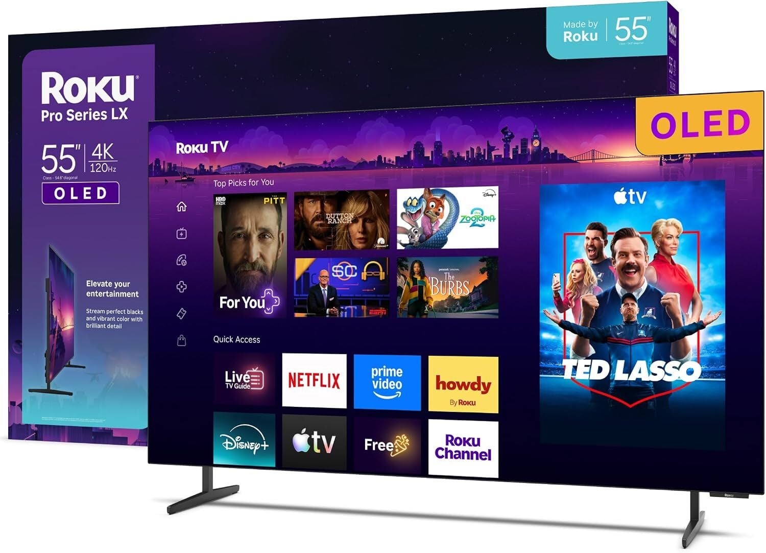 The Roku Pro Series LX OLED TV has finally dropped on Amazon, and ...