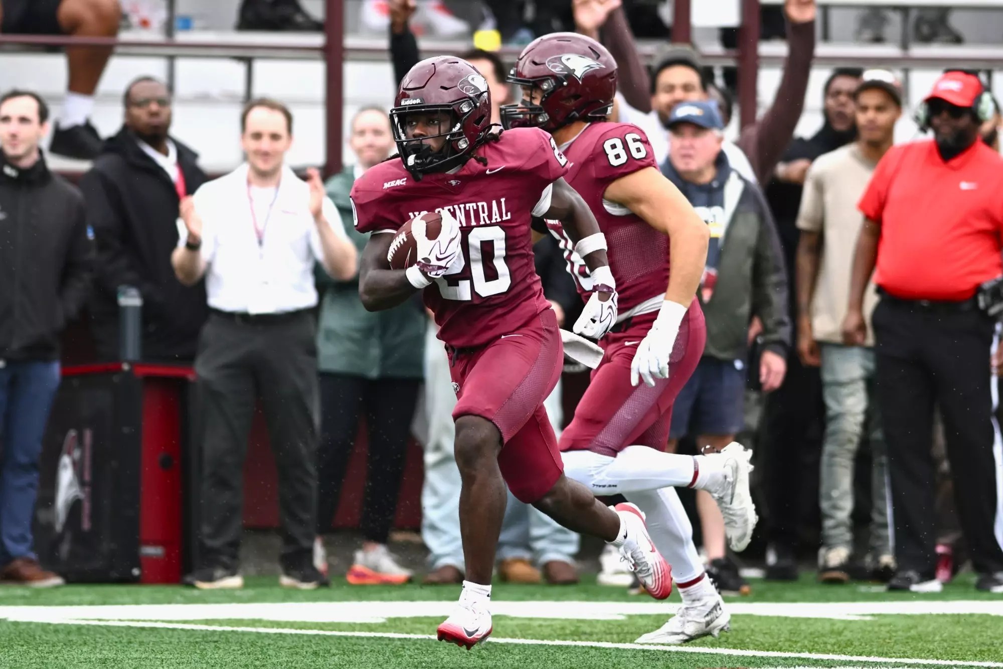 Addison propels NC Central to 31-12 win over Delaware State in MEAC opener