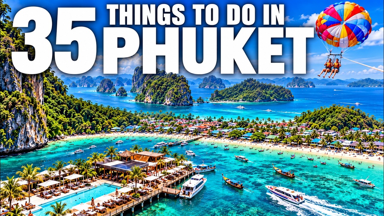 Best things to do in Phuket Thailand 2026 4K