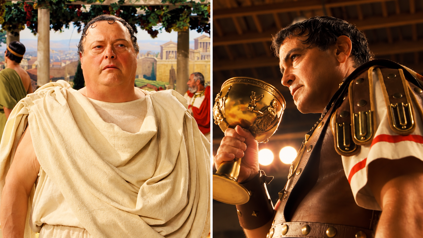 When a Roman set has to wait in Hail, Caesar! (2016)