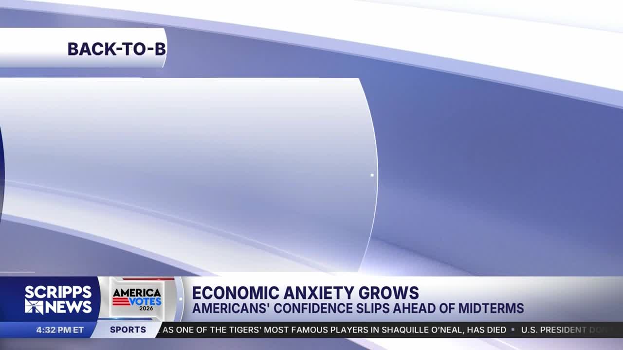 Economic anxiety grows ahead of midterms