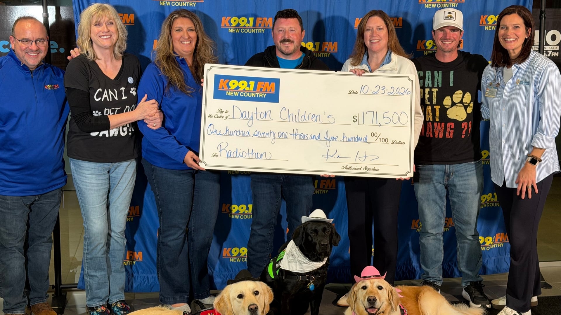 Over $171K raised at 29th annual K 99.1 FM Cares for Kids radiothon