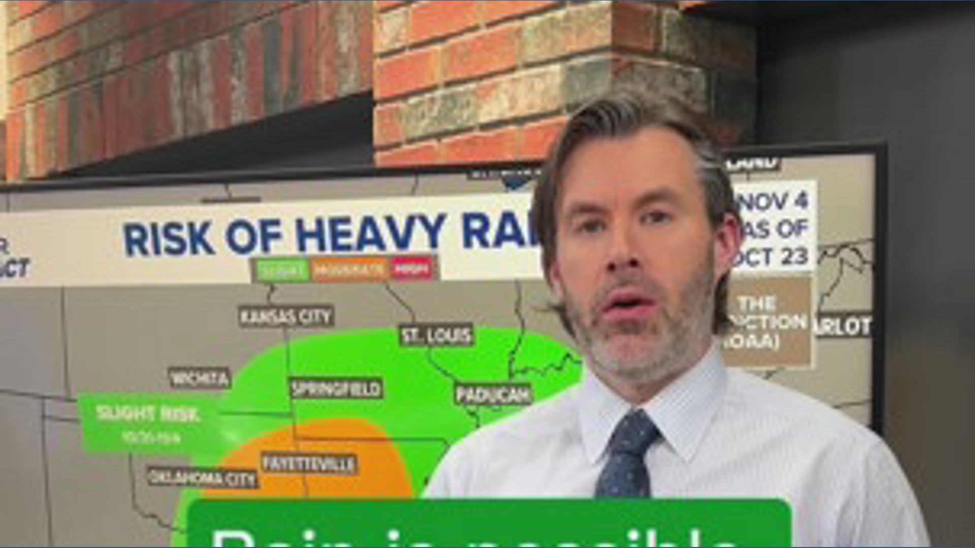 No rain chances until Halloween weekend | Weather with Nathan Scott