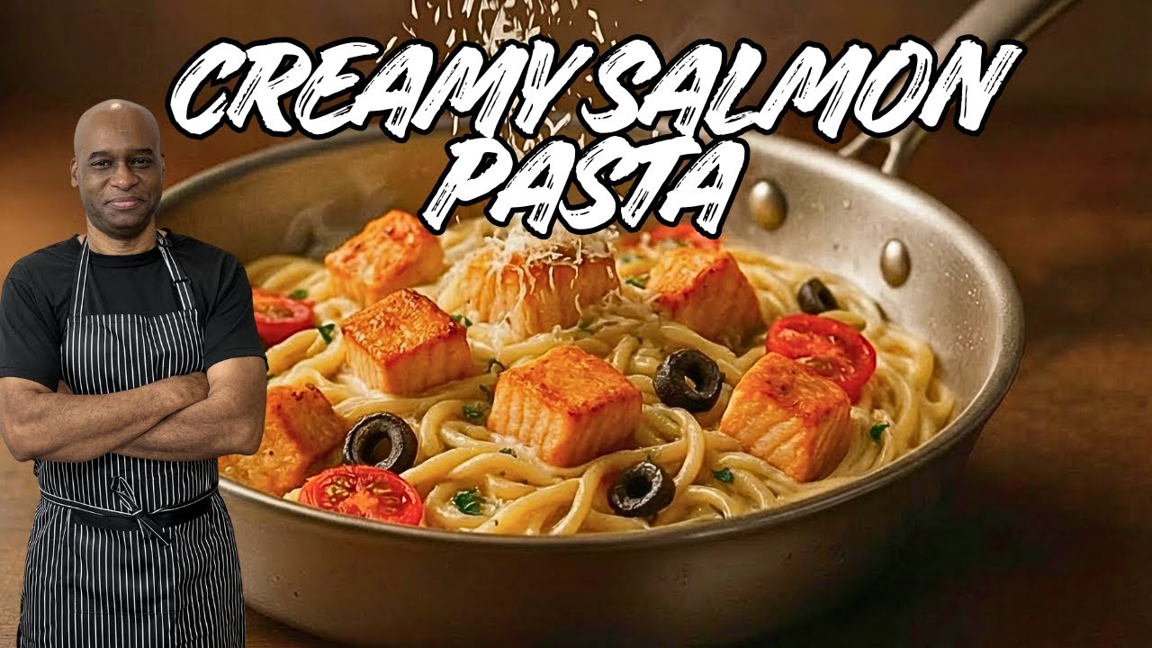 The salmon pasta I make every single week