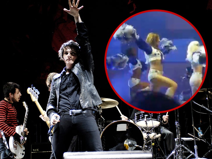 Dallas Cowboys cheerleaders ignite legal war with My Chemical Romance ...