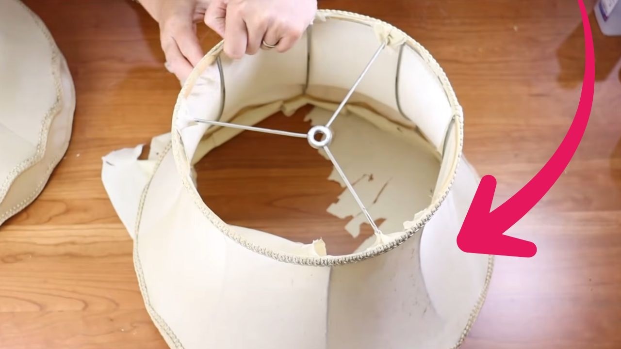 Rip apart a lamp shade for this beautiful porch idea!