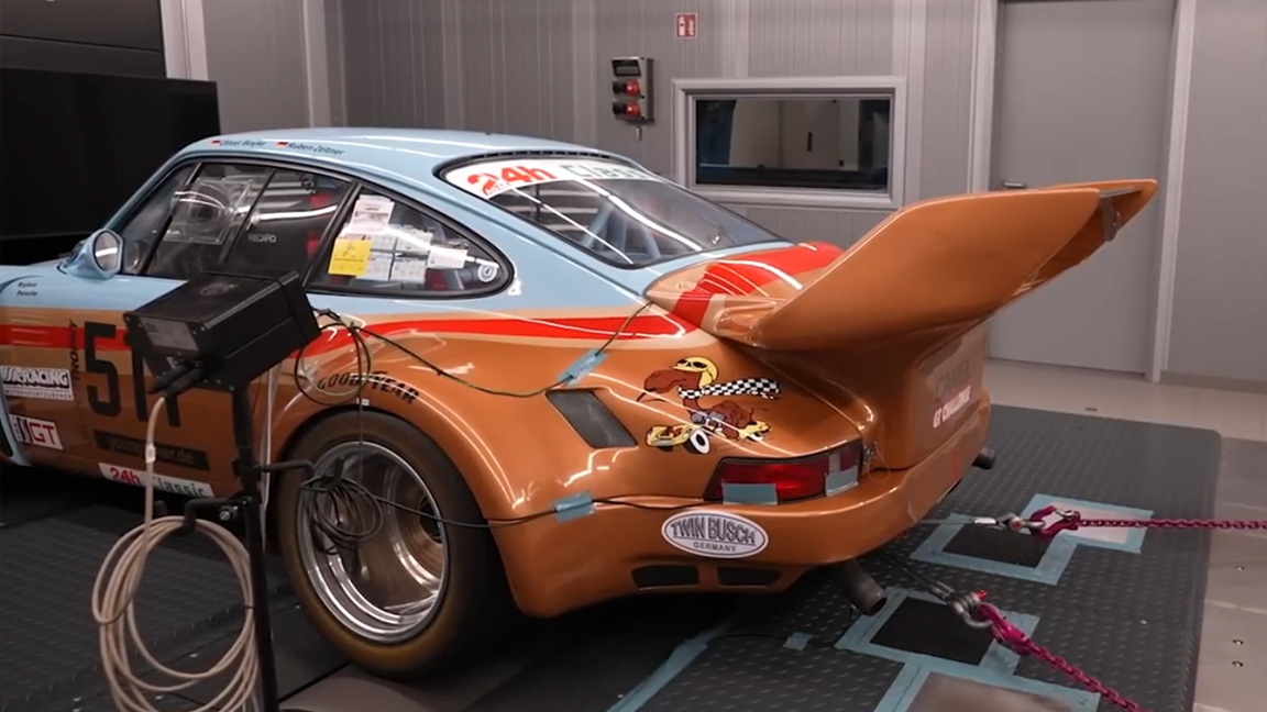 Porsche 911 RSR auf dem motorenprüfstand so extrem ist der klassische ...