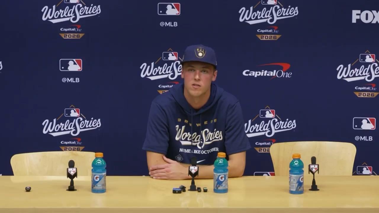 The adrenaline kind of took over - Brewers' Misiorowski on setting ...