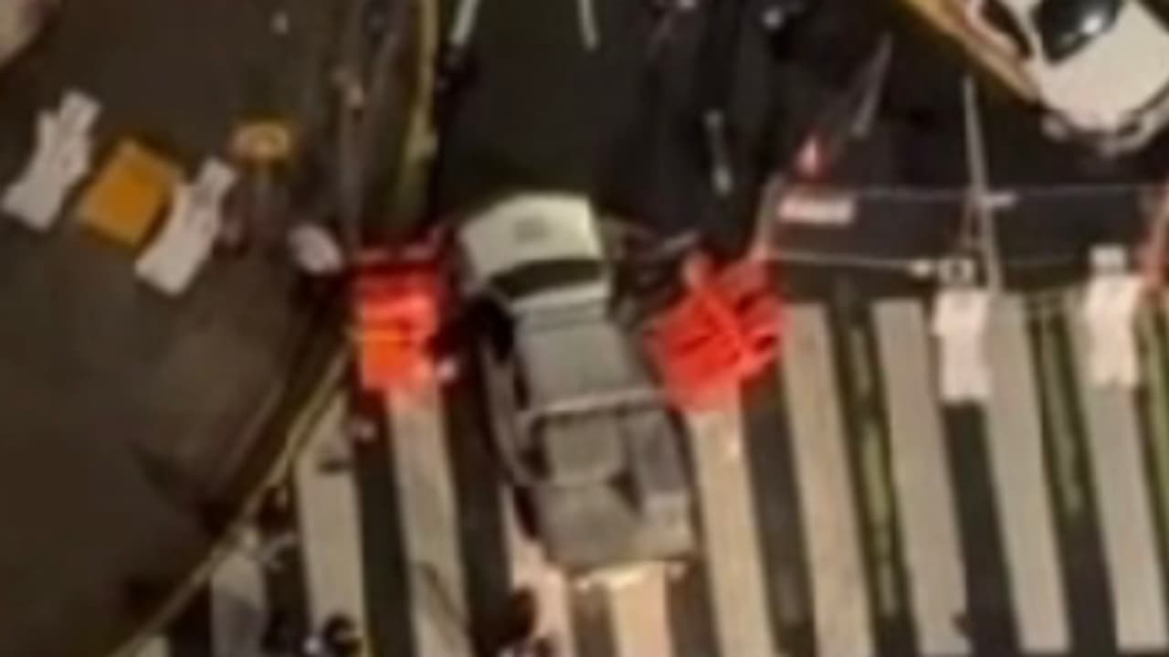 Barrier crash rocks supercars event