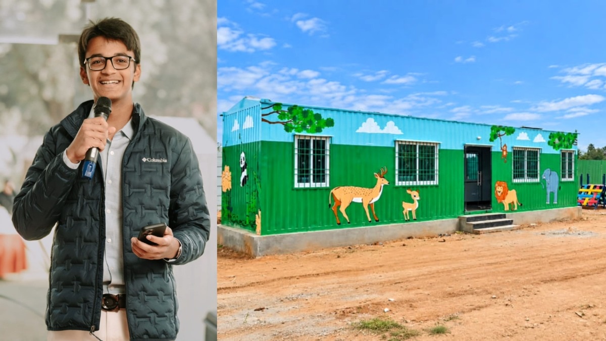 A school inside a shipping container? This Bengaluru teen wants to ...