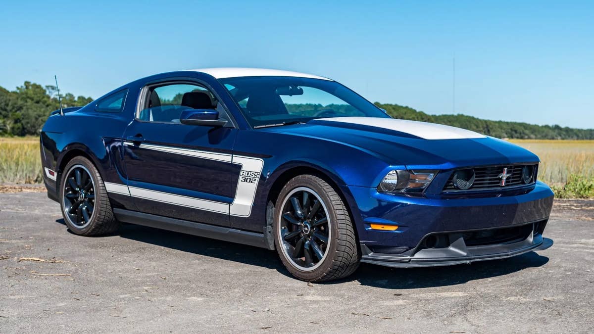 2012 Ford Mustang Boss 302 for sale with 10,000 miles