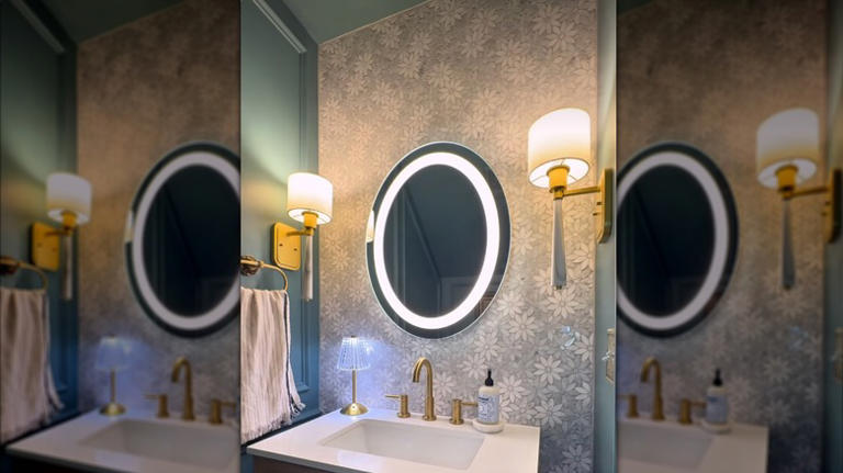 Say goodbye to subway tile backsplashes: The floral alternative to consider