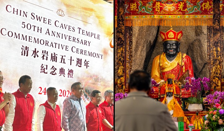 Golden jubilee spotlights harmony at Chin Swee Caves Temple