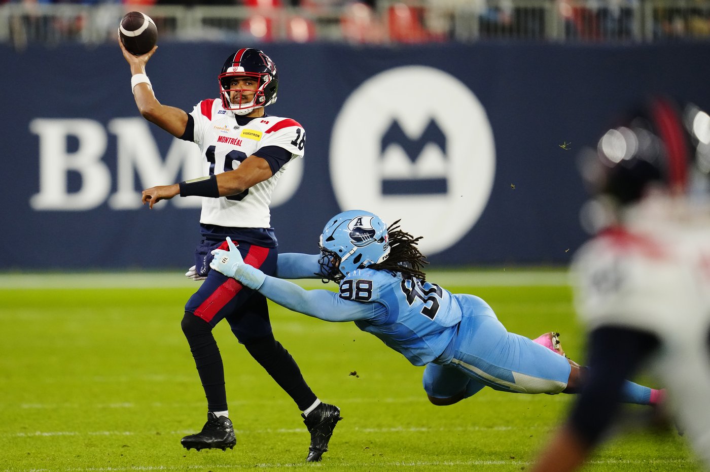 LCF : les Alouettes l'emportent 33-16 devant les Argonauts, à Toronto