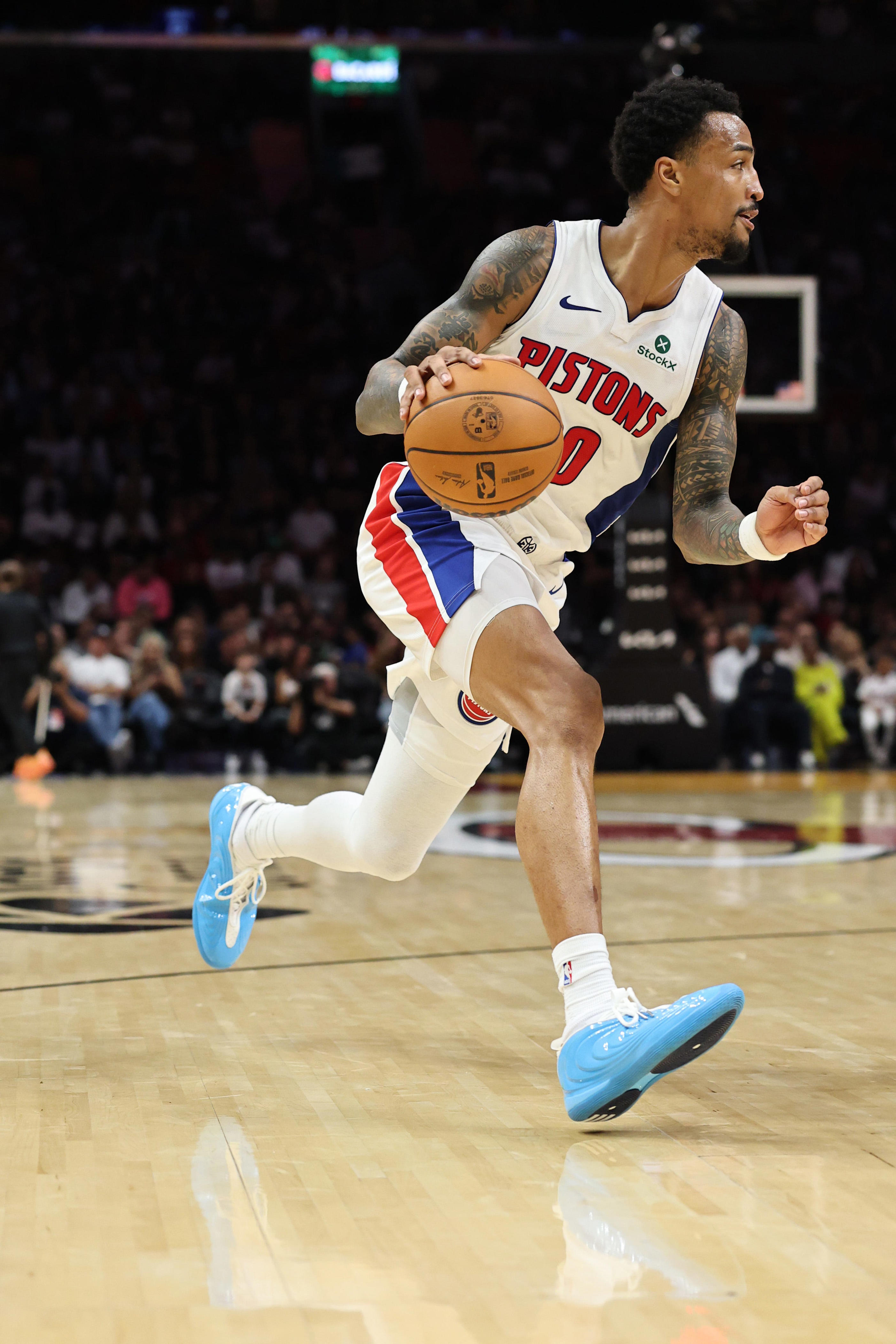 Pistons scorch Heat but Jalen Duren and Ausar Thompson suffer injuries