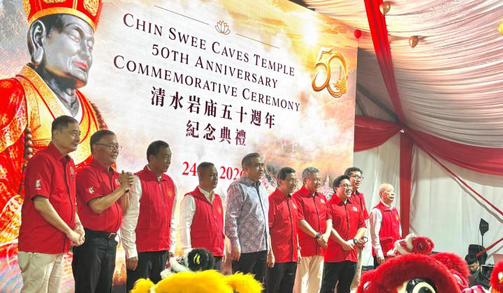 Golden jubilee spotlights harmony at Chin Swee Caves Temple