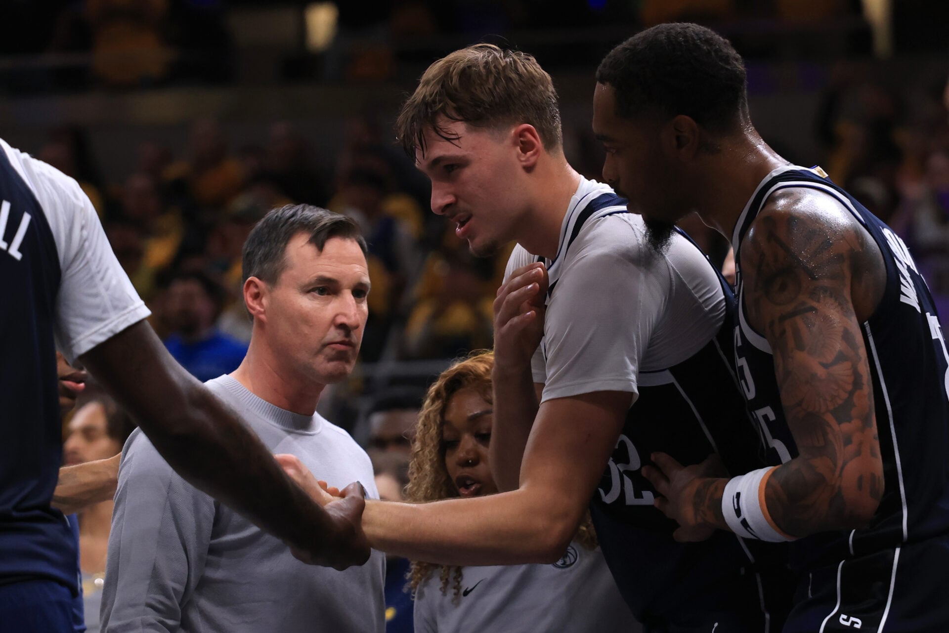 Mavericks fans demand punishment for Aaron Nesmith after Pacers star ...