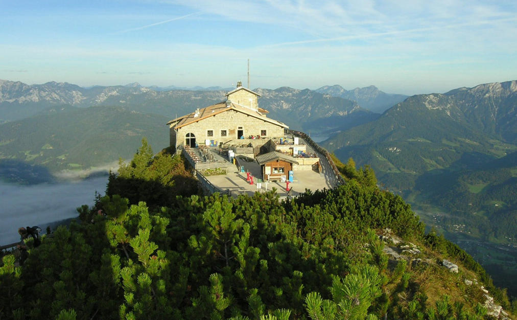 Hitler’s former retreat is at an altitude of 6,000ft in Obersalzberg - AFP/Getty Images