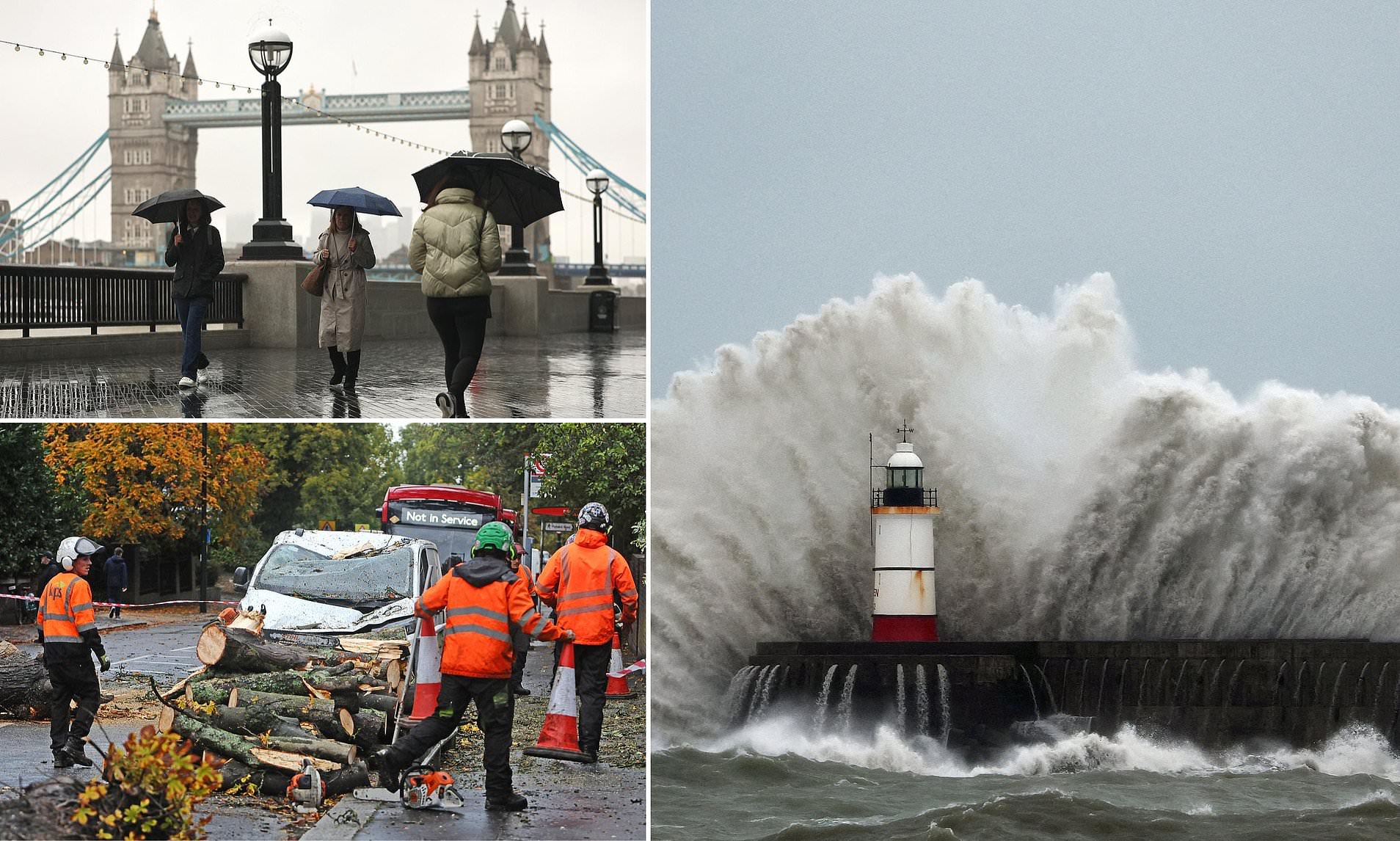 Storm Boelo strikes UK one day after Storm Austen: 80mph winds hit ...