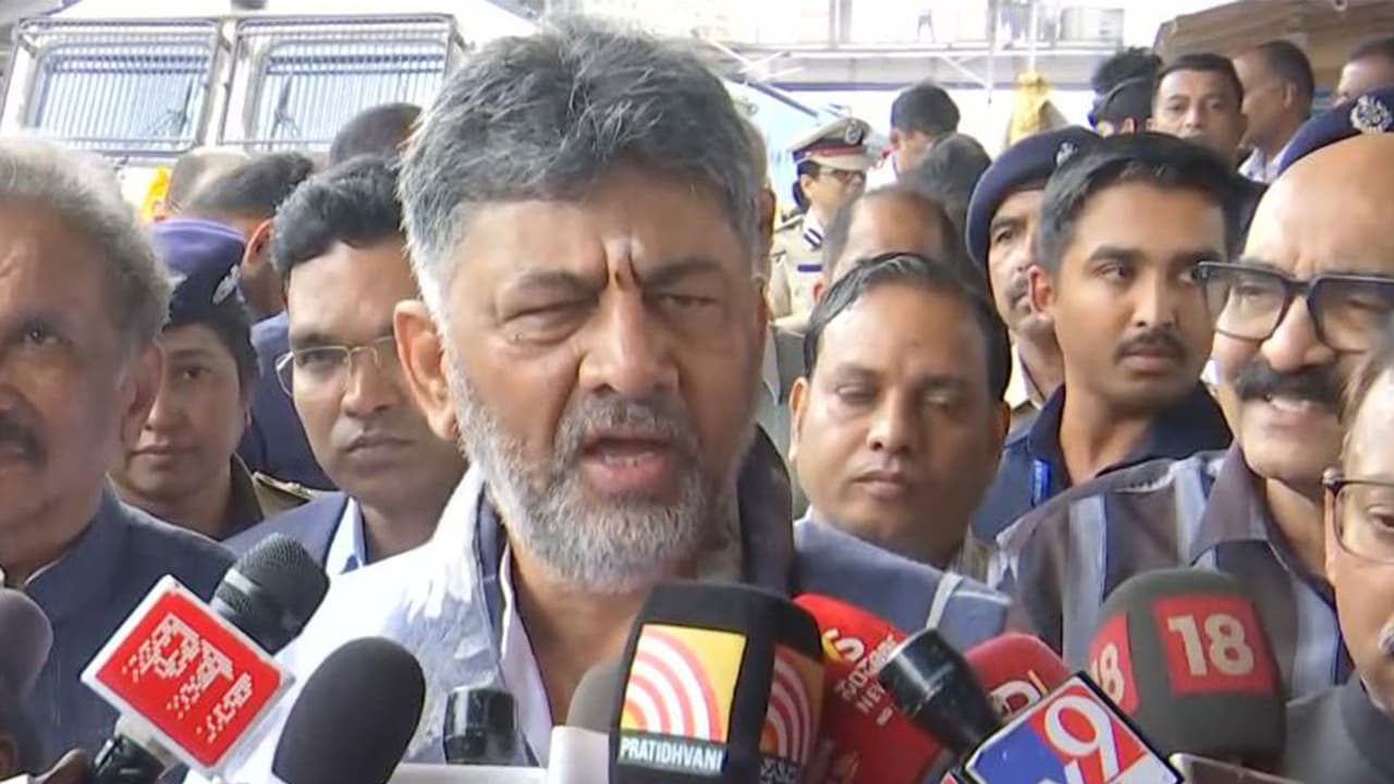 Karnataka CM D K Shivakumar flags off Golden Chariot tourist train