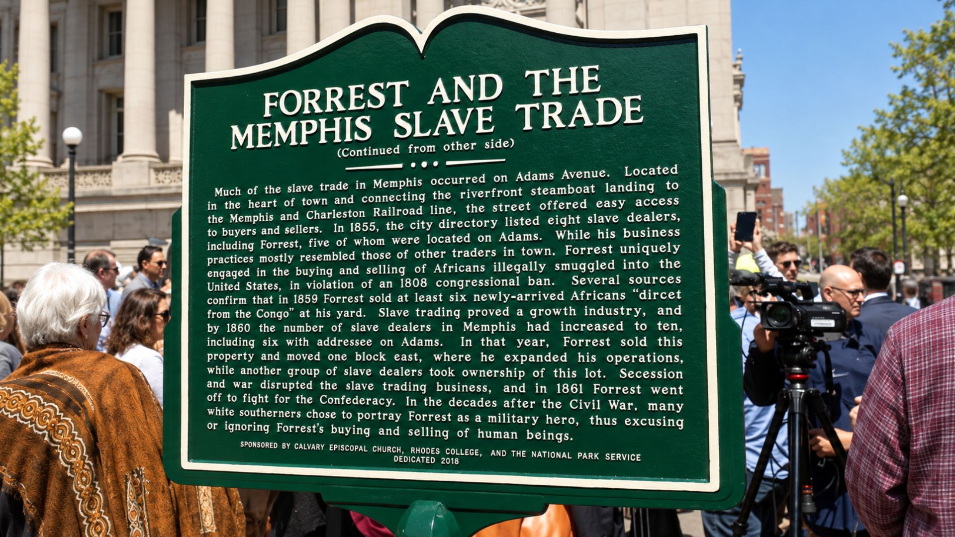 Historical events that happened in places Americans visit every day