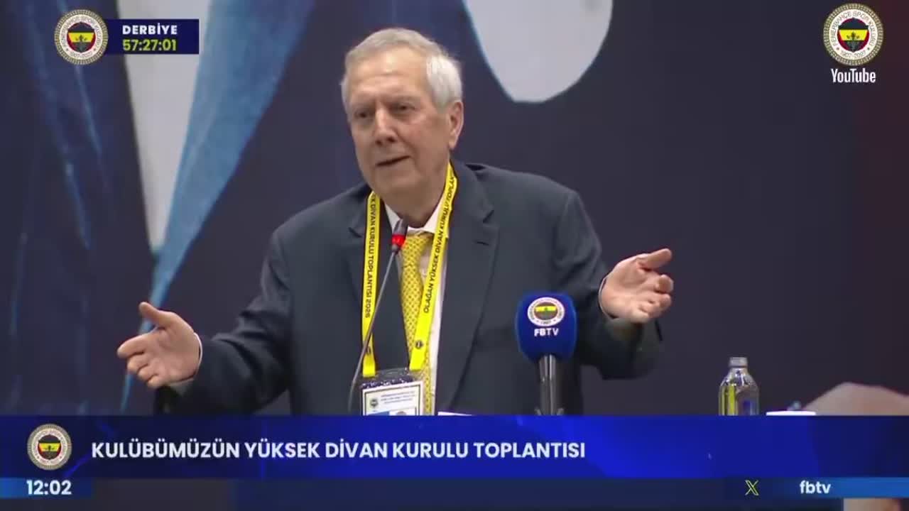 Kürsüden duyurdu! Aziz Yıldırım'dan bomba İsmail Kartal kararı