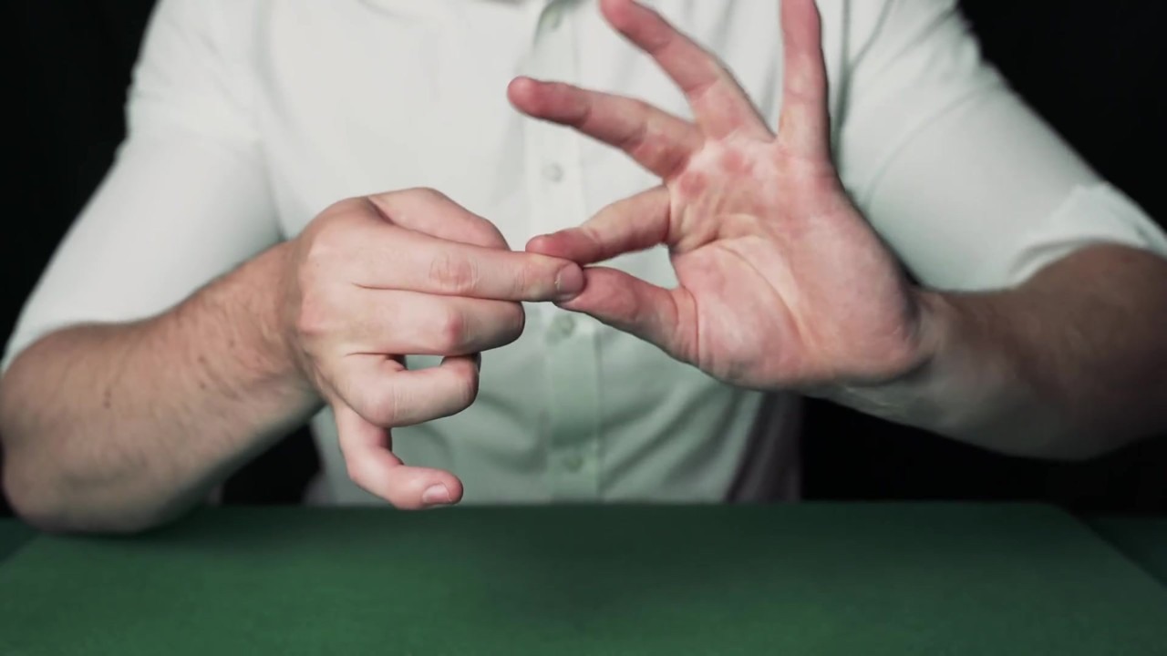 Oscar Owen teaches the credit card flip stick vanish