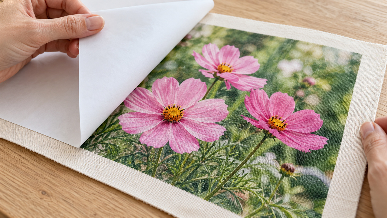 How to transfer a photo to canvas and frame it at home