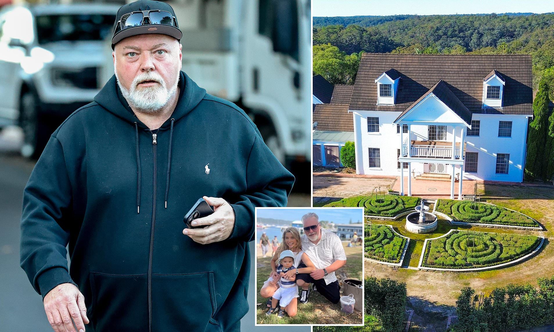 Kyle Sandilands' new battle over the $6million castle he can't sell - as judge orders him to court