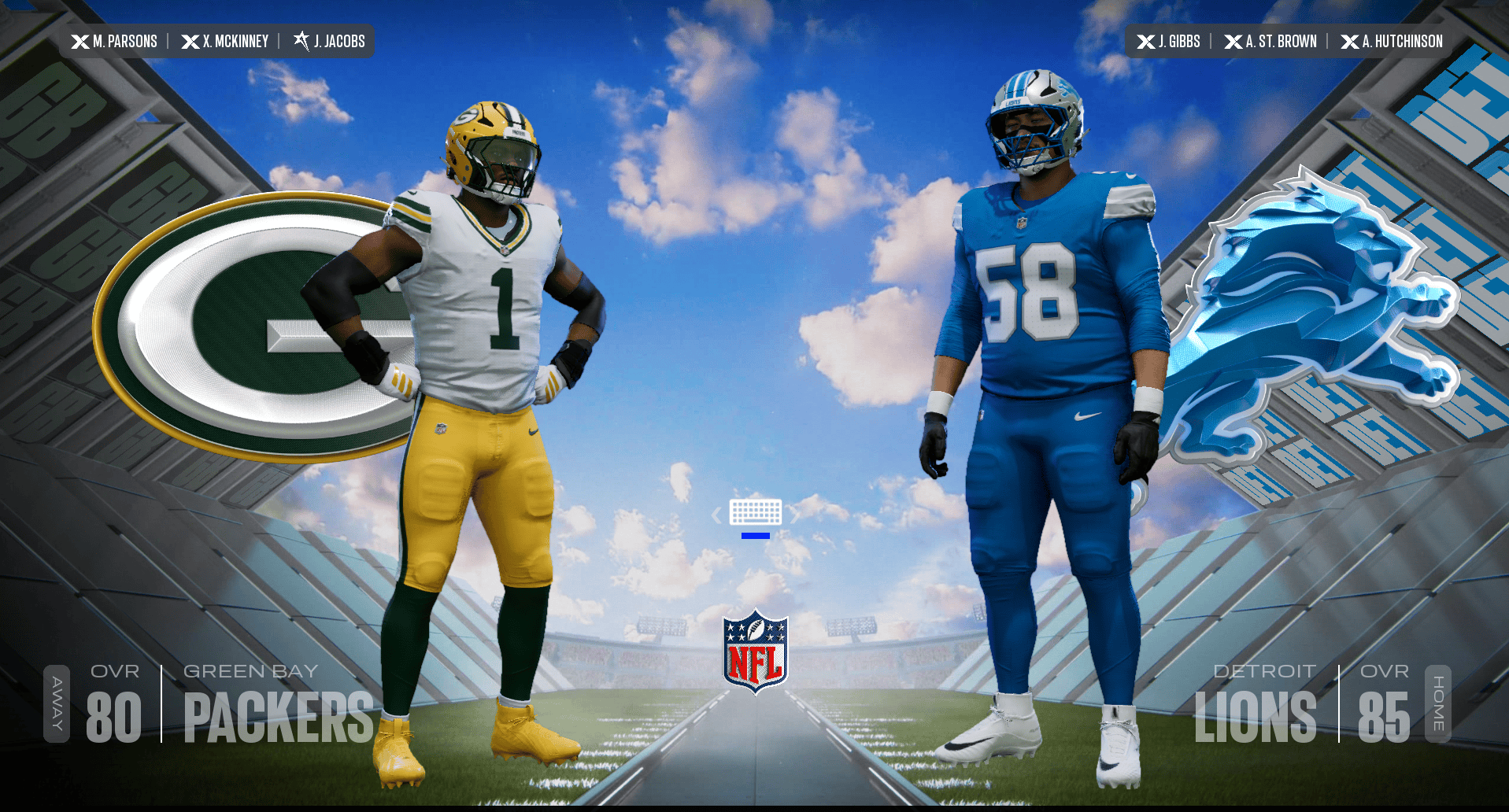 Detroit Lions vs. Green Bay Packers Week 7 preview: Madden 27 simulation