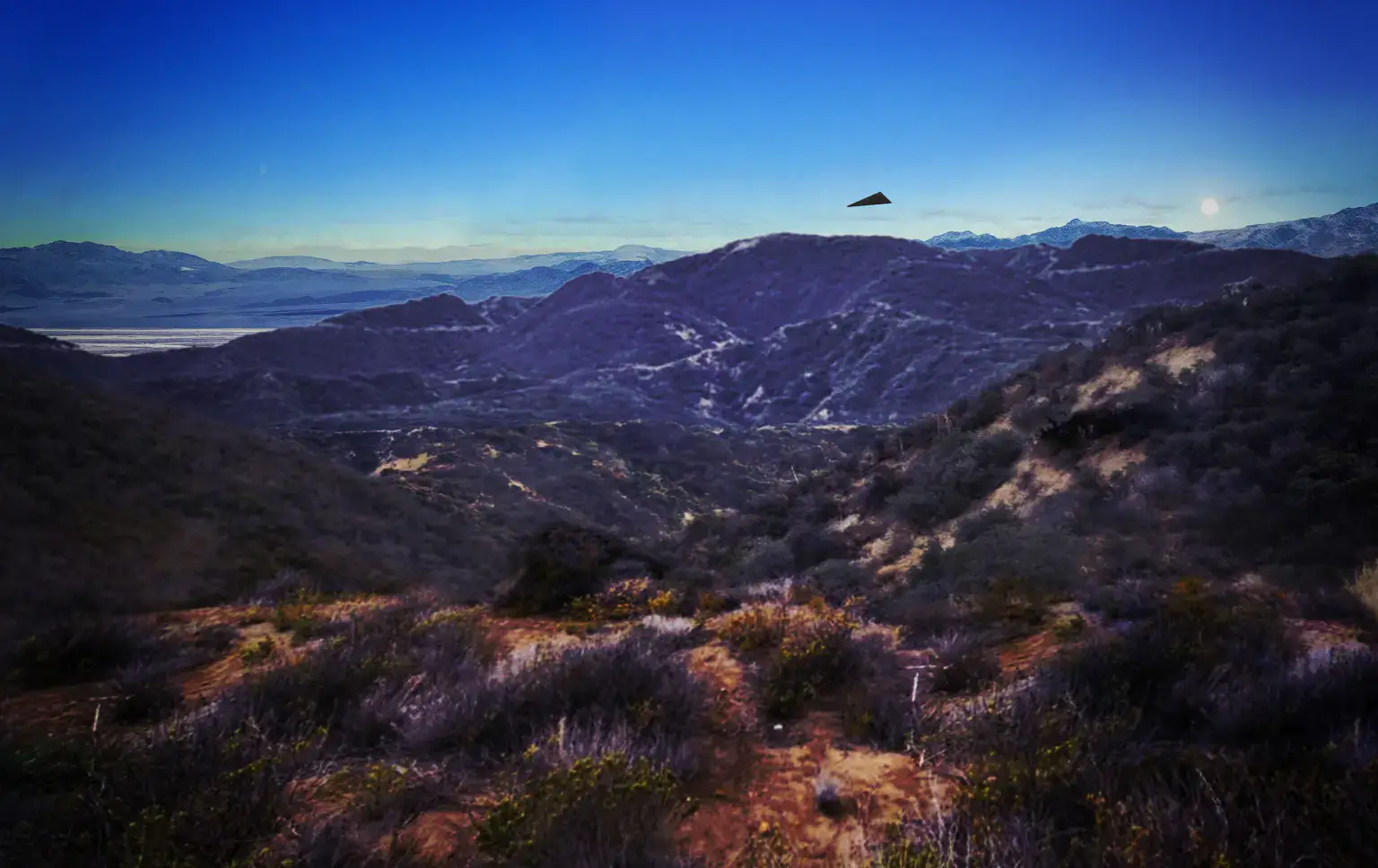 Fresh UFO file dump reveals black triangles over military bases