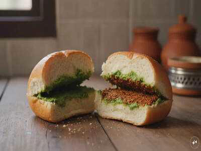 Delicious homemade Mumbai-style vada pav recipe