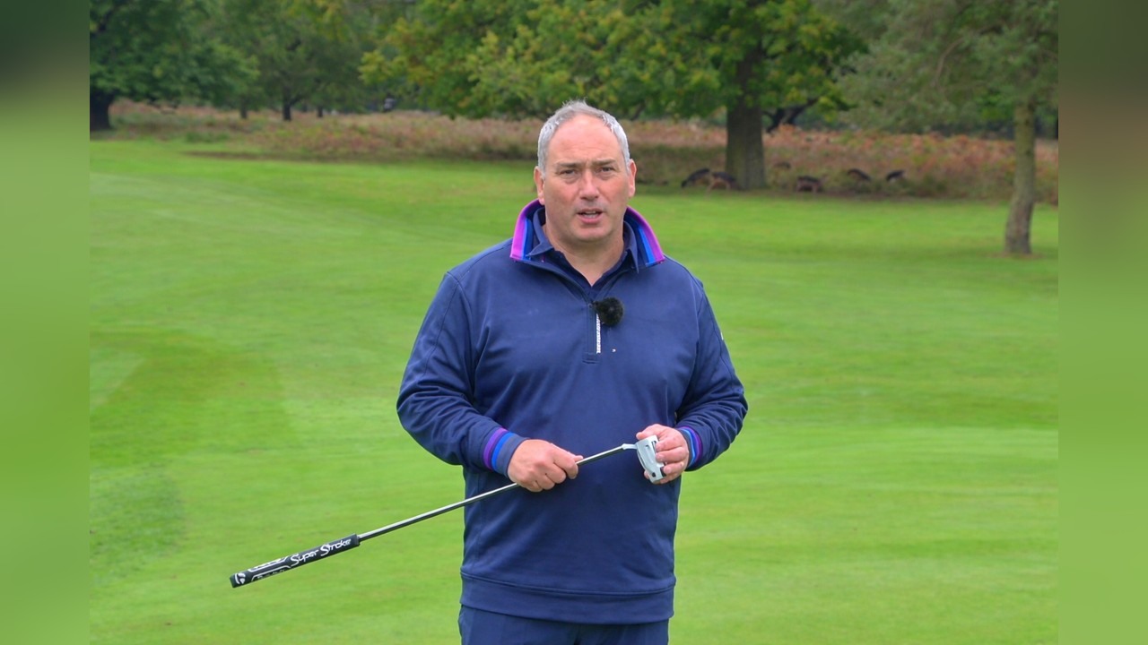 Alistair Davies teaches a putting process to reduce three-putts