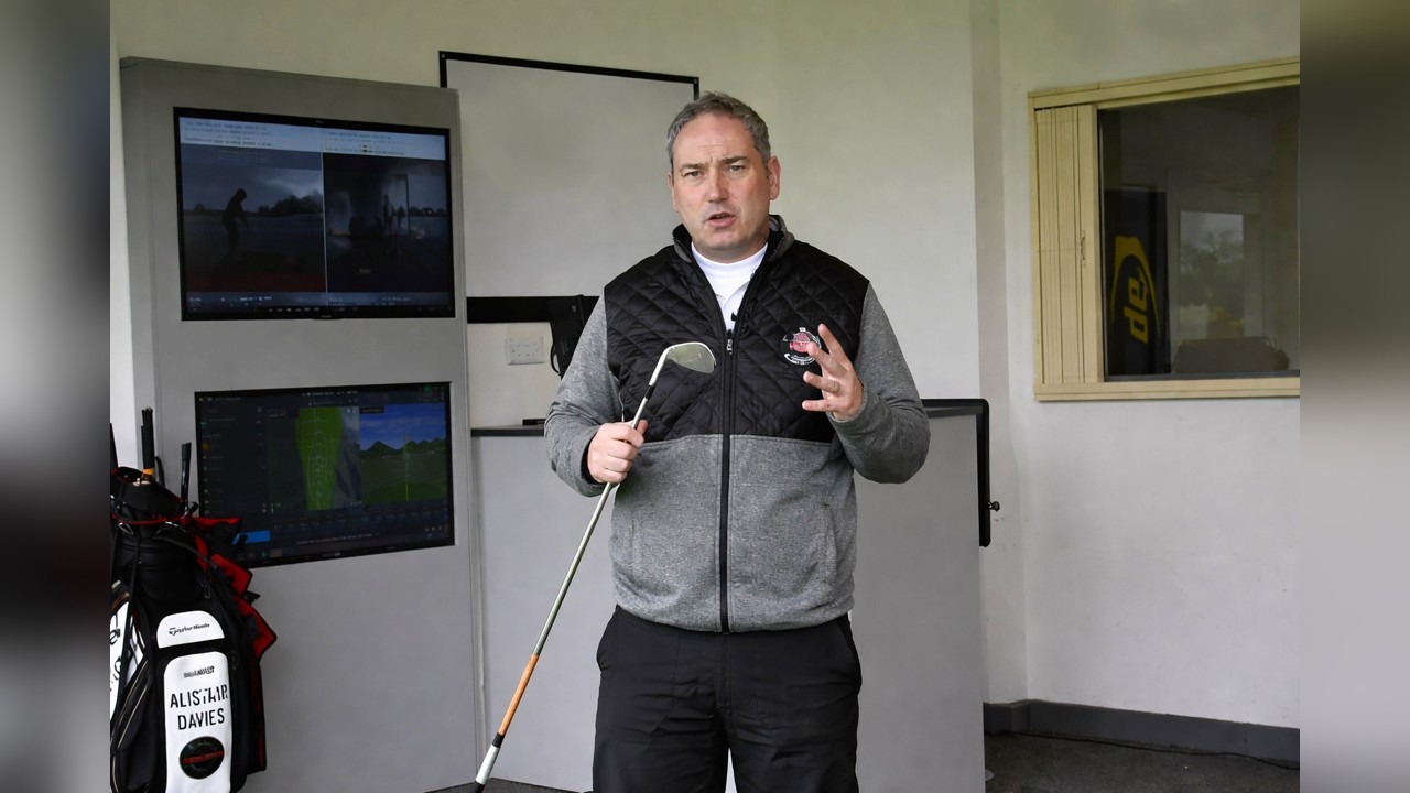 Alistair Davies shows how a left heel lift can add swing speed