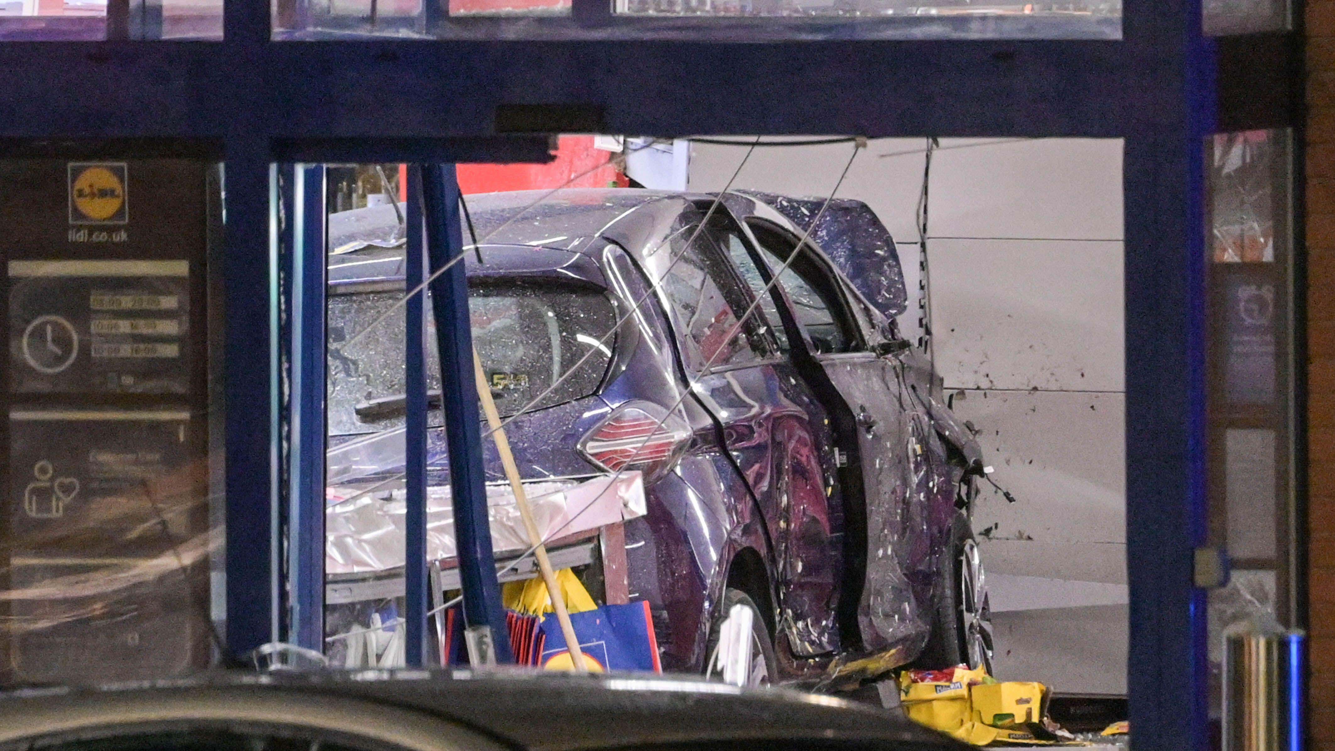 Lidl crash driver had medical incident at the wheel, ambulance says