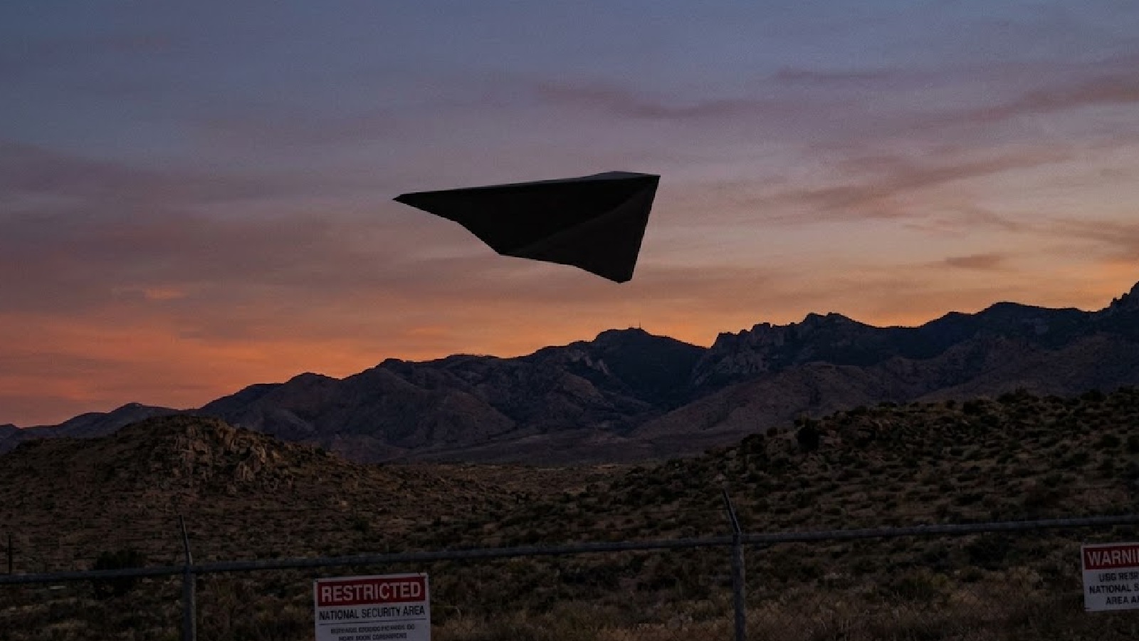 New UFO files include details of a strange triangular craft operating ...