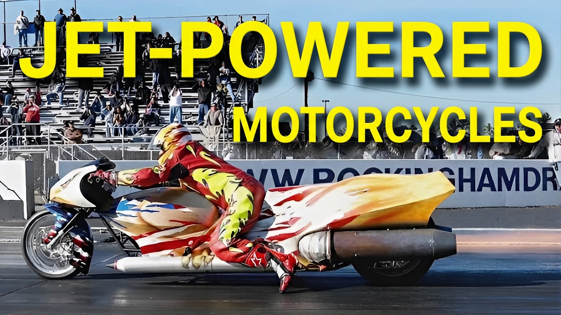 A few words about rocket- and jet-powered motorcycles