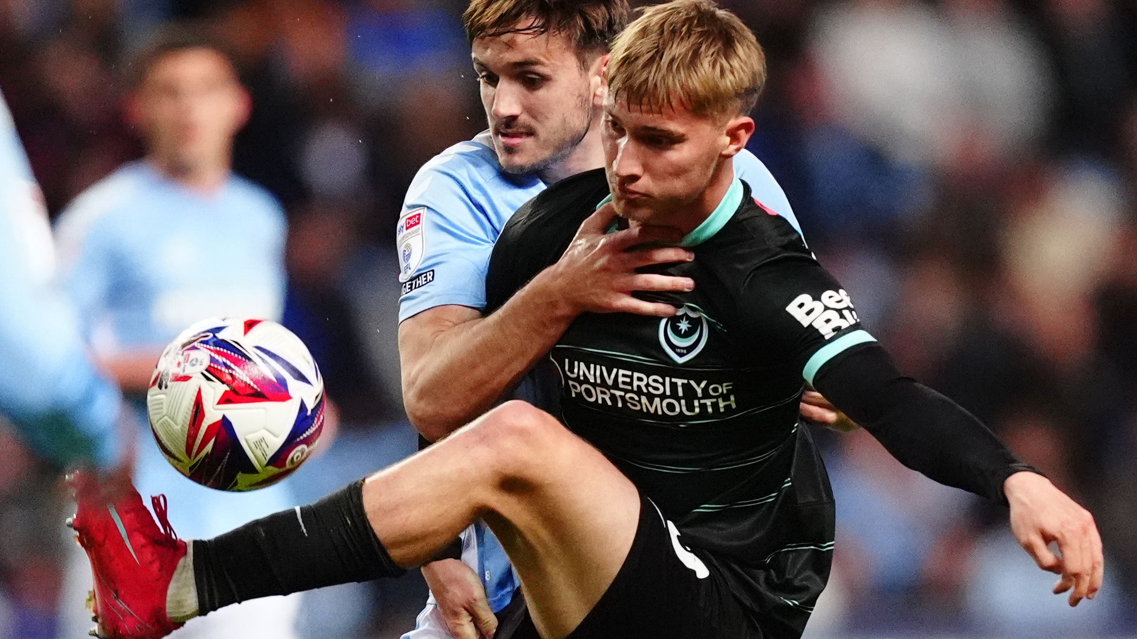 Thomas Waddingham’s scrappy winner earns Portsmouth win over Millwall