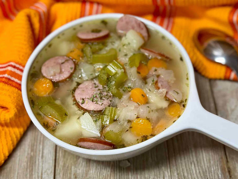 For the most comforting potato soup ever, make it like the Germans do